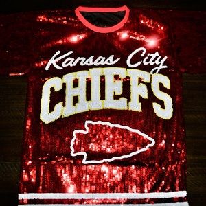 Kansas City Chiefs Sequin Dress (One Size Fits All)